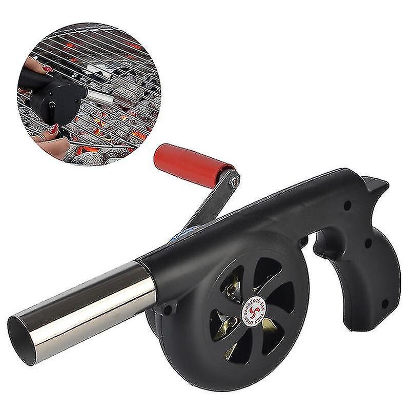 immagine 0 del prodotto alovez soffiatore manuale per barbecue, cucina all aperto, soffiatore a manovella, soffiatore manuale per campeggio