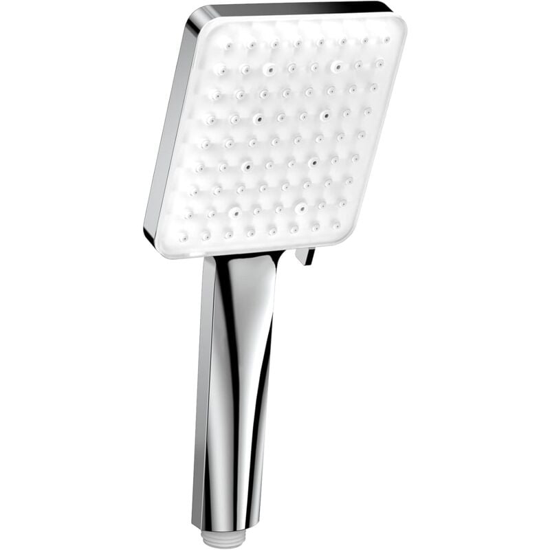 foto del prodotto alovez soffione doccia a pioggia con risparmio idrico e aumento della pressione, soffione doccia yeaupe con 6 tipi di getto, doccetta a pioggia,