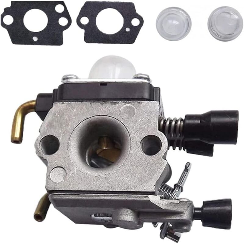 foto del prodotto alovez sostituzione del carbonio del carburatore per i trimmer fs38 fs45 fs46 fs55 fs74 fs75 fs76 fs80 fs85, kit del carburatore, accessori per