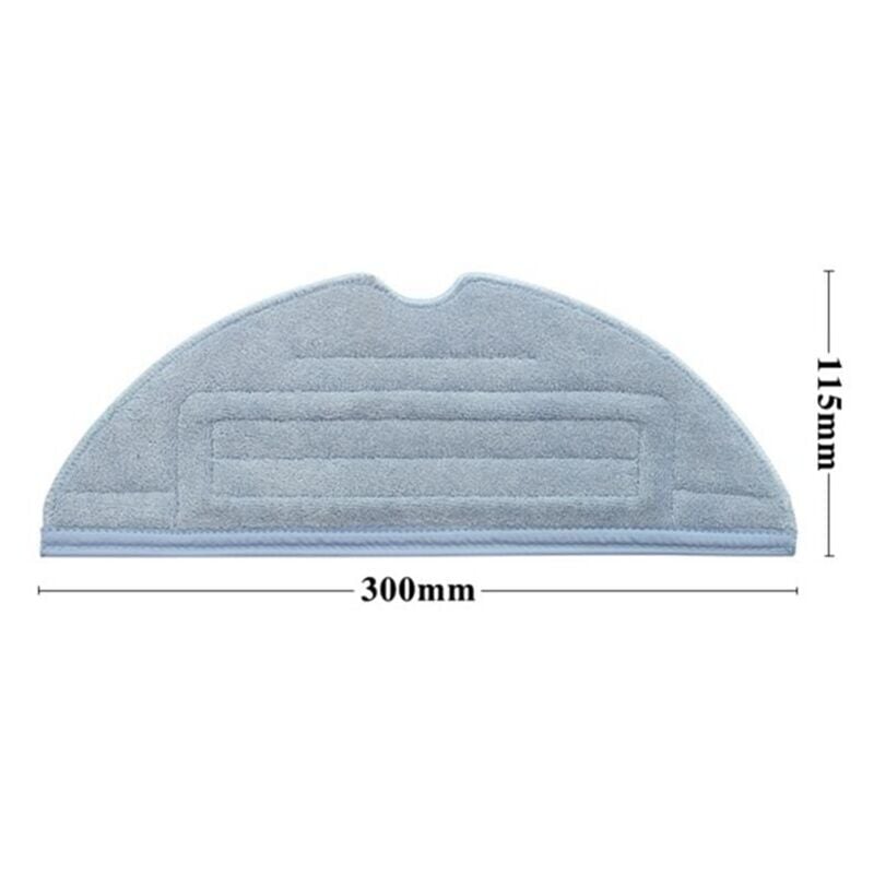 foto del prodotto alovez spazzola principale, panni per mocio, filtro hepa, spazzola laterale, sacchetto per la polvere, accessori per robot aspirapolvere xiaomi