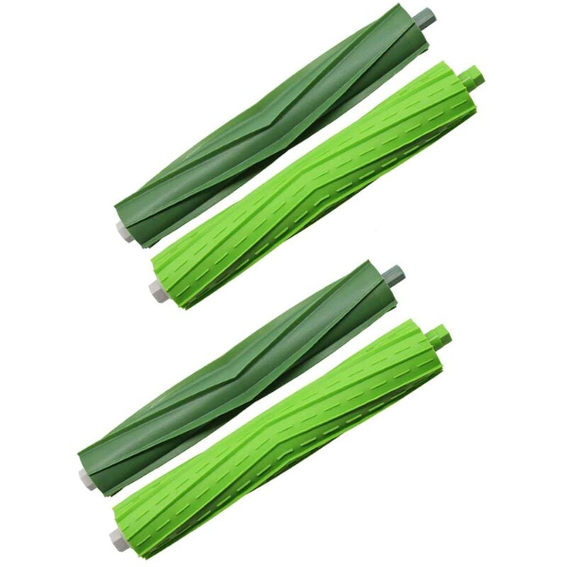 immagine 0 del prodotto alovez spazzole di gomma di ricambio adatte per irobot roomba i7 i7 e5 e6 e7 accessori per aspirapolvere, 2 set