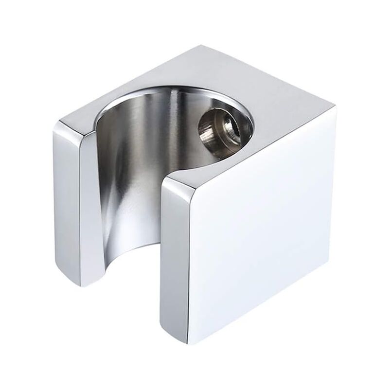 foto del prodotto alovez supporto doccia interamente in ottone, supporto per soffione doccia a parete per doccetta portatile per bagno, cromato, c107 ch