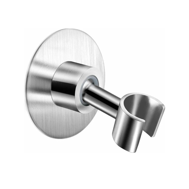 foto del prodotto alovez supporto per soffione doccia in acciaio inossidabile, supporto per soffione doccia adesivo regolabile a 350 , supporto per doccia in
