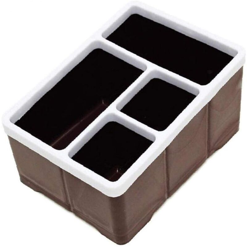 foto del prodotto alovez supporto portatelecomando a 4 scomparti per tv universale