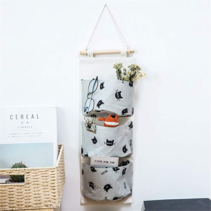 foto del prodotto alovez sweet cat organization systems organizer sospeso con 3 tasche organizer sospeso portaoggetti sospeso st