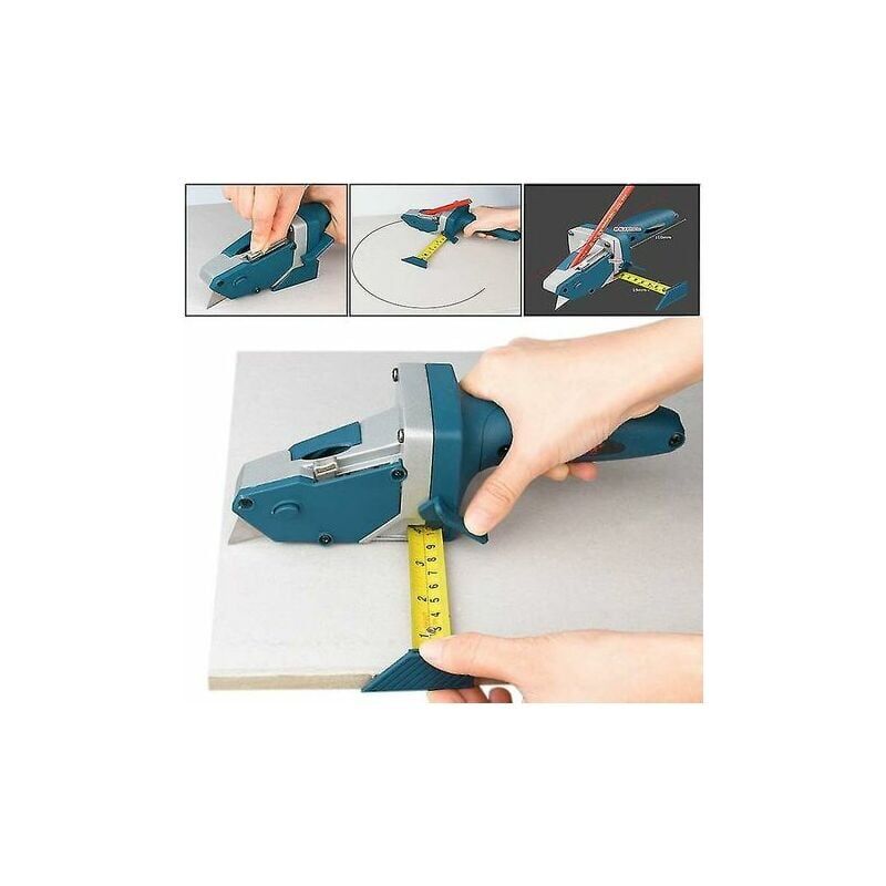 foto del prodotto alovez taglierina per cartongesso, flessometro per utensili da taglio