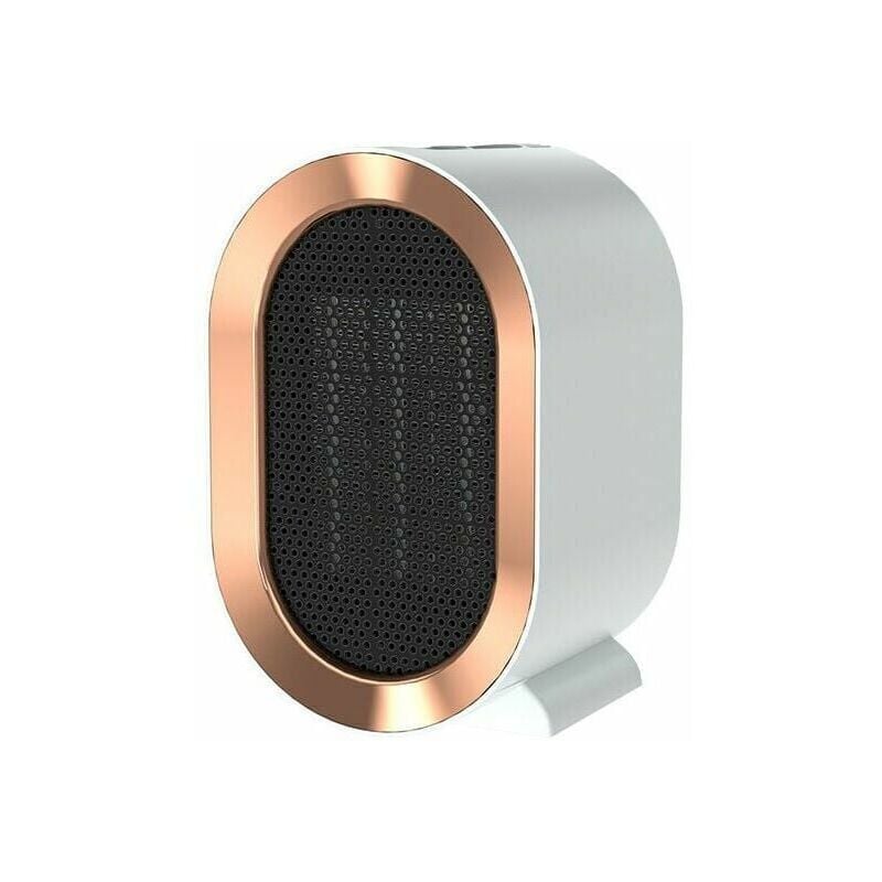 foto del prodotto alovez termoventilatore da 1200 w per uso domestico, ufficio, silenzioso, ptc, riscaldamento rapido, sicuro e a risparmio energetico, bianco