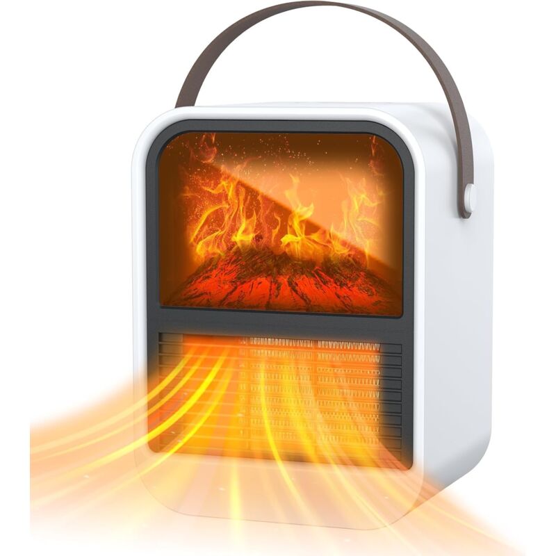 foto del prodotto alovez termoventilatore, termoventilatore elettrico da bagno, mini termoventilatore, radiatore in ceramica a riscaldamento rapido ptc 1000w,