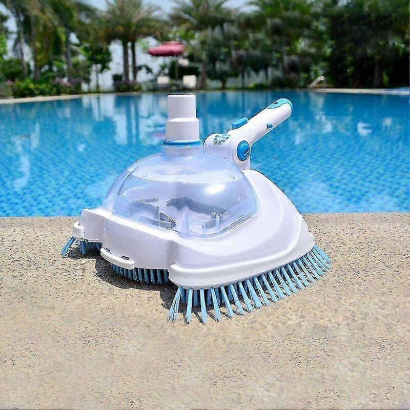 foto del prodotto alovez testa di aspirazione per piscina da giardino, spazzola durevole per la pulizia subacquea dell acqua, accessori per spazzola di aspirazione