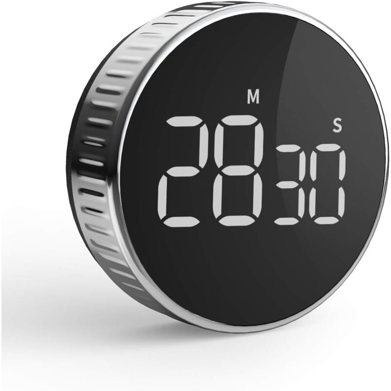 foto del prodotto alovez timer da cucina digitale con supporto magnetico, sveglia da cucina, sveglia a breve termine, magnetico