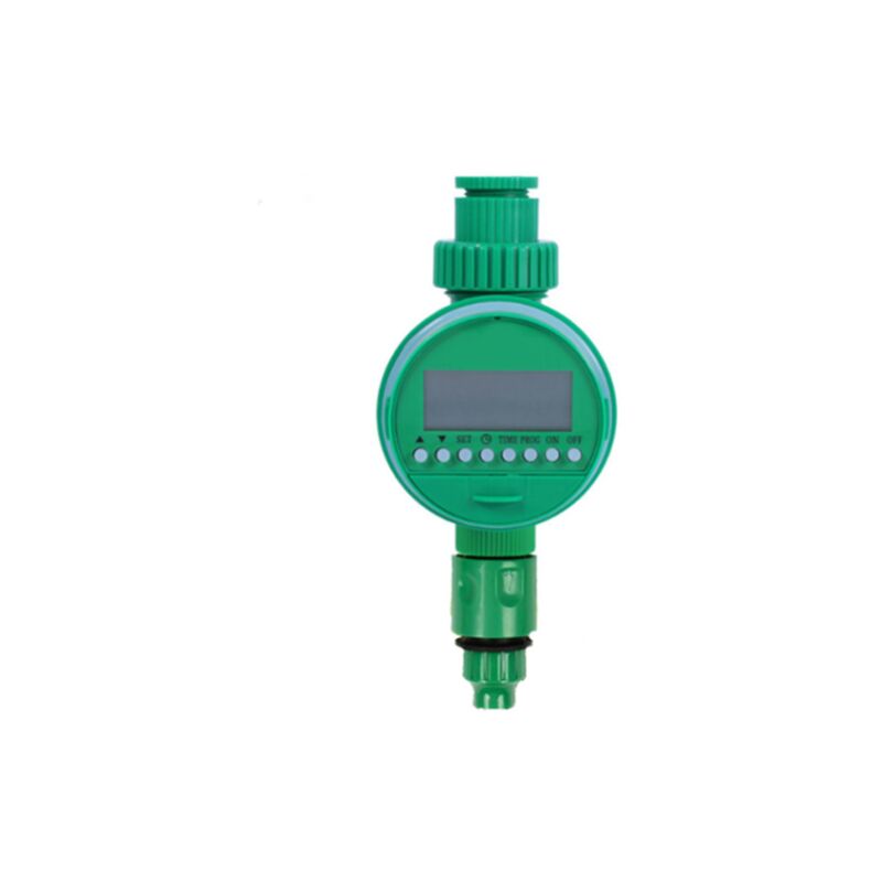 foto del prodotto alovez timer di irrigazione intelligente, irrigatore automatico, timer impermeabile programmabile, display a led, controller di irrigazione per