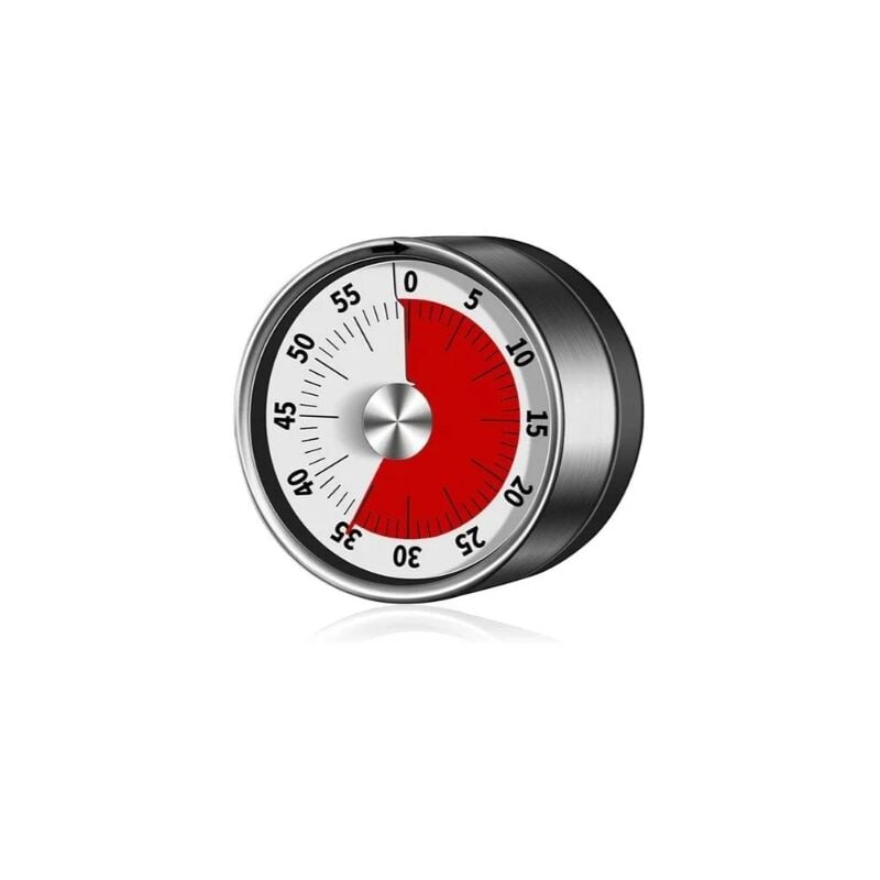 foto del prodotto alovez timer meccanico cronometro magnetico da 60 minuti per cucinare, cuocere al forno, fare esercizio, studiare