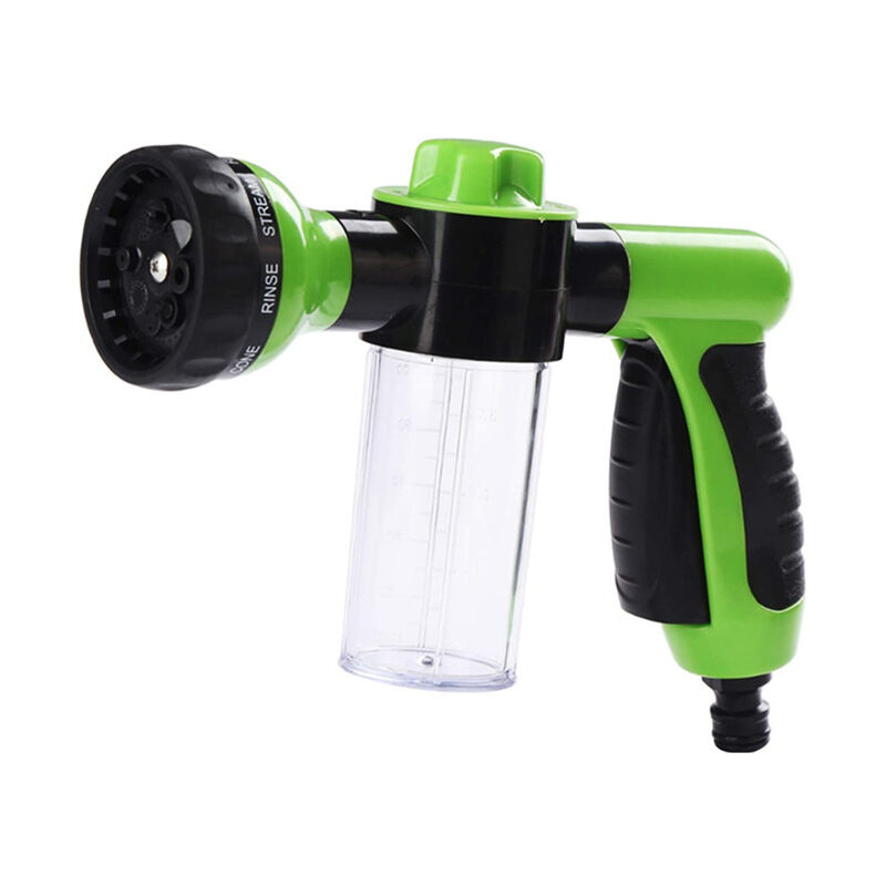 foto del prodotto alovez ugello per tubo flessibile a pressione 8 in 1, pistola a schiuma, spruzzatore di sapone a getto, irrigatore da giardino, pistola per