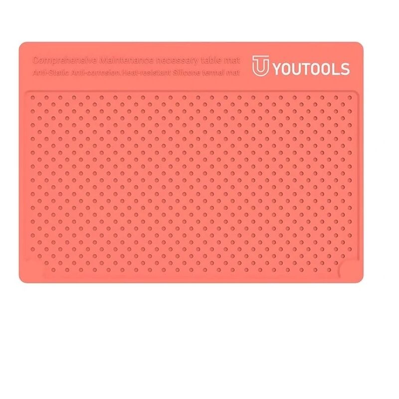 foto del prodotto alovez ut d251 cuscinetto in silicone isolante termico resistente alle alte temperature per strumenti di riparazione mobili piattaforma di