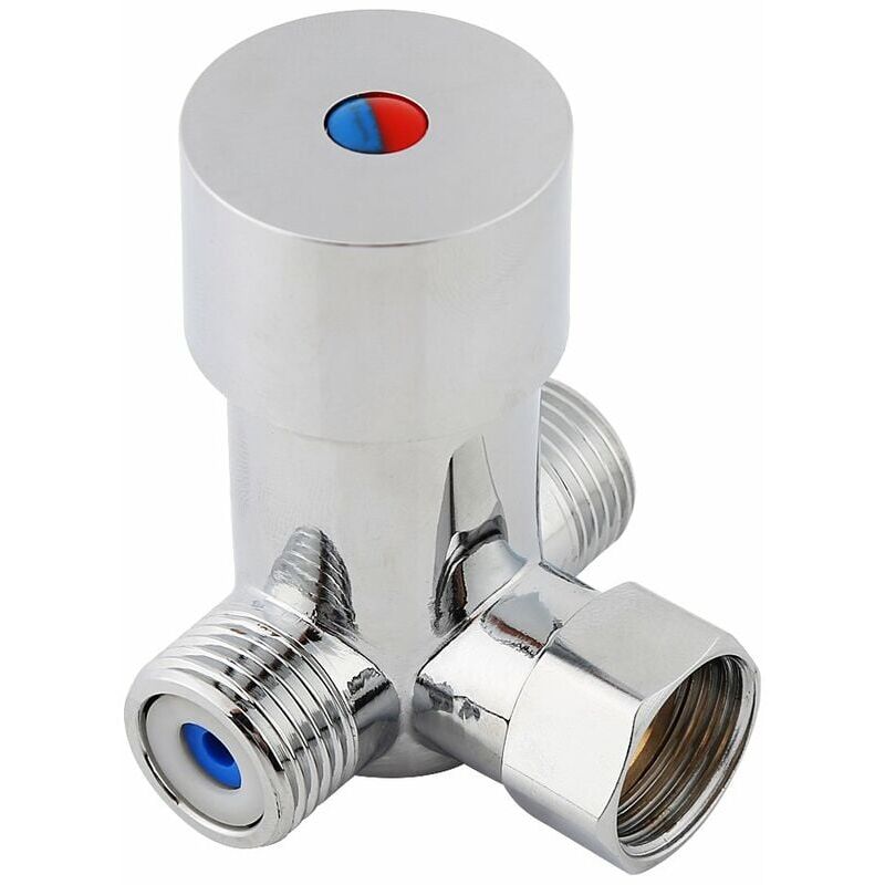 foto del prodotto alovez valvola miscelatrice acqua calda fredda g1 2 controllo temperatura miscelatore per rubinetto automatico