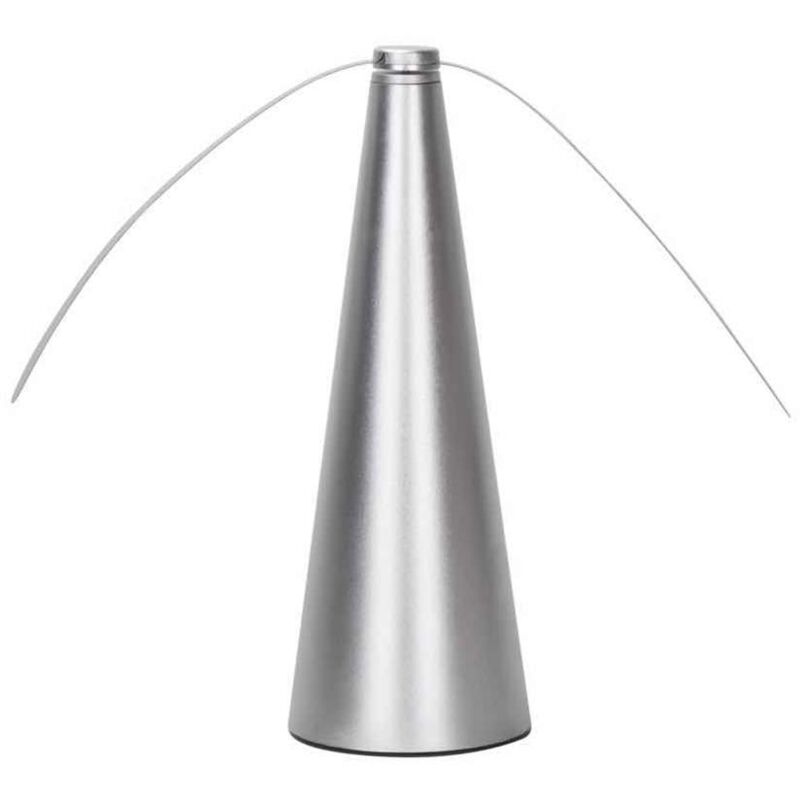 foto del prodotto alovez ventilatore portatile anti mosche, anti zanzare, tiene lontani gli insetti, ideale per campeggio all aperto argento 
