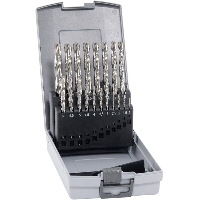 foto del prodotto alpen - 102219100 hss-e kit punte a spirale da metallo 19 parti cobalto 1 kit