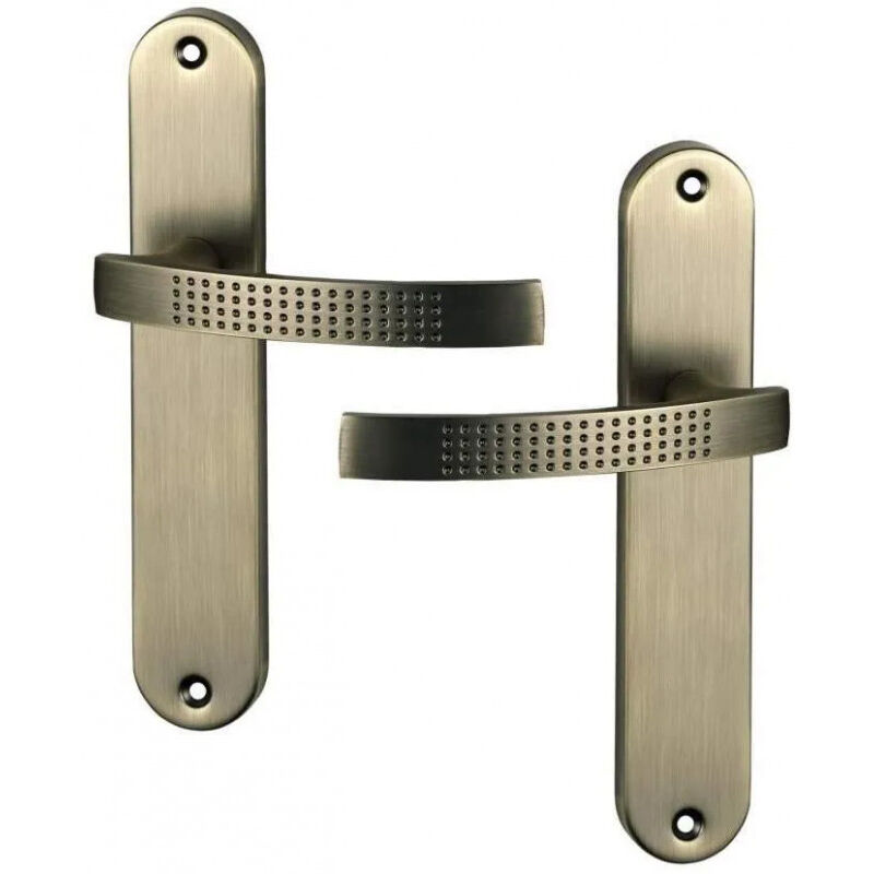 foto del prodotto alpertec maniglie per porte con canna di fucile opaco, duckbill, senza foro