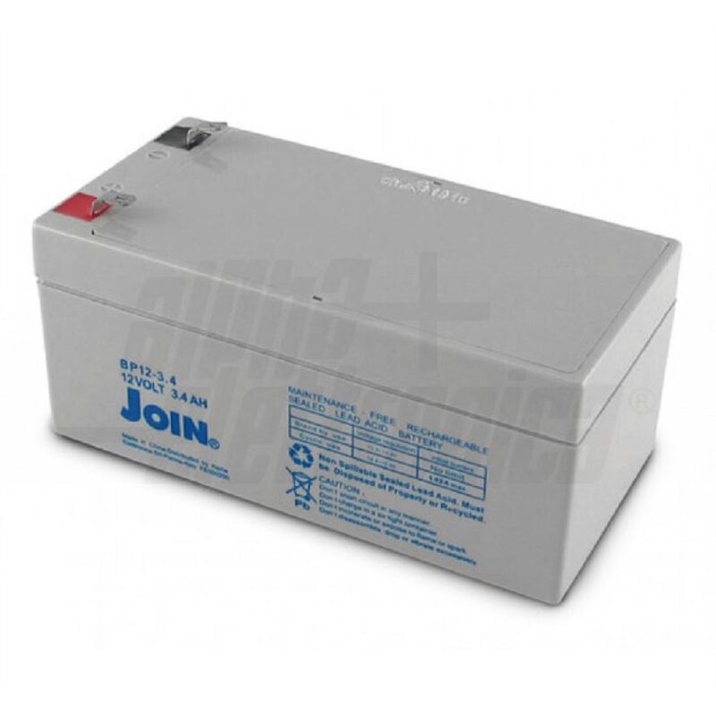 foto del prodotto alpha eletronica batteria piombo agm 12v 3.4ah bp12 3.4