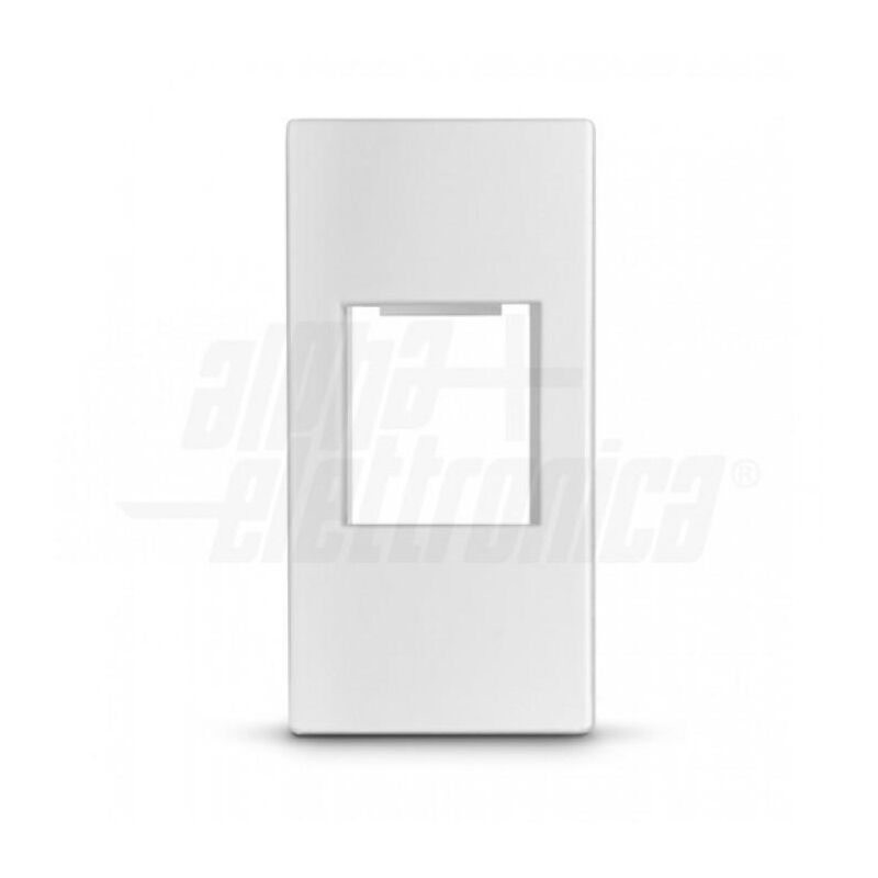 foto del prodotto alpha elettronica adattatore keystone compatibile con bticino matixgo 1 modulo bianco 96 500 19