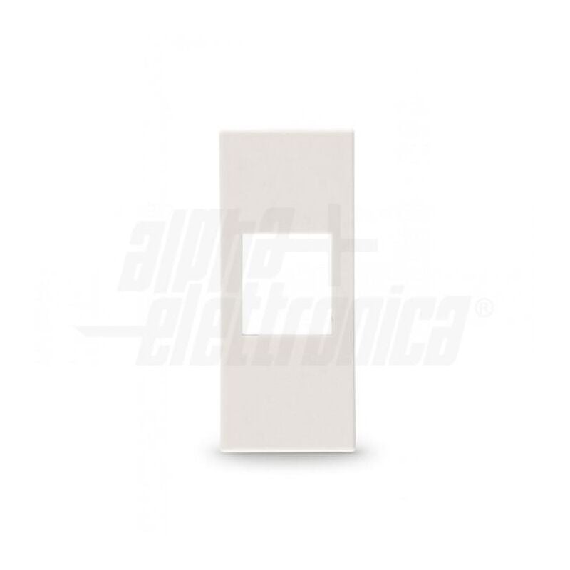 foto del prodotto alpha elettronica adattatore keystone compatibile con vimar linea 1 modulo bianco 96 800 10