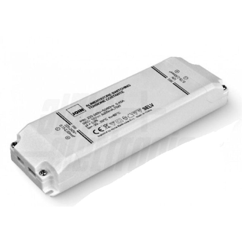 foto del prodotto alpha elettronica alimentatore per led tensione costante 12v 75w ip20 kl200075 12
