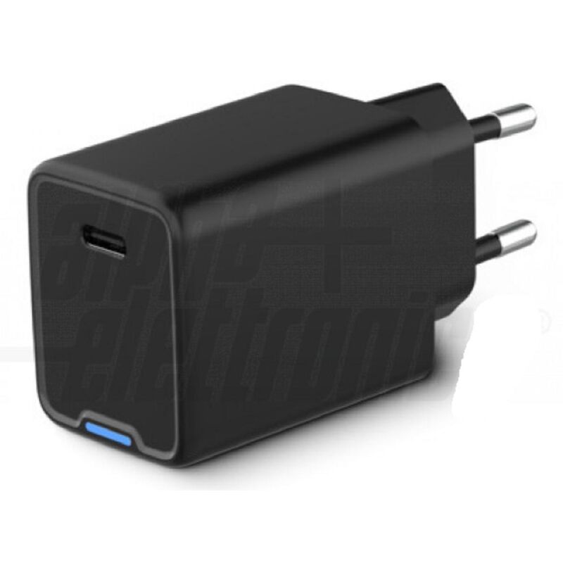 foto del prodotto alpha elettronica alimentatore plug in gan pd 1x usb c 45w power kd530045w
