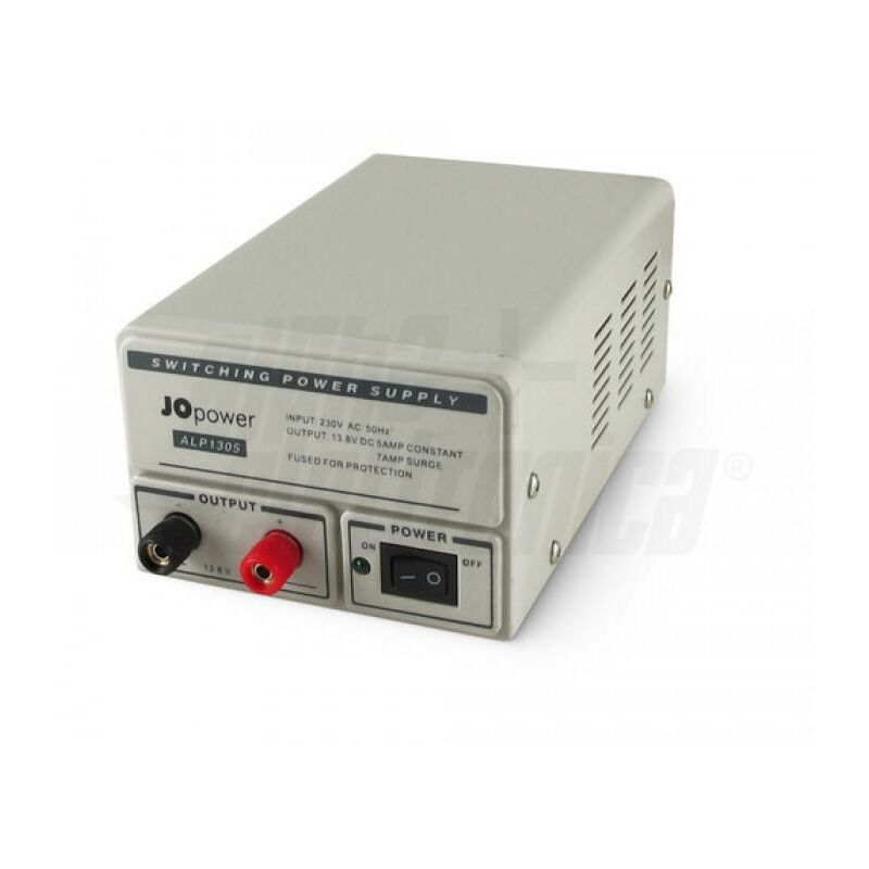 foto del prodotto alpha elettronica - alimentatore rete da laboratorio 13.8v 5a alp1305
