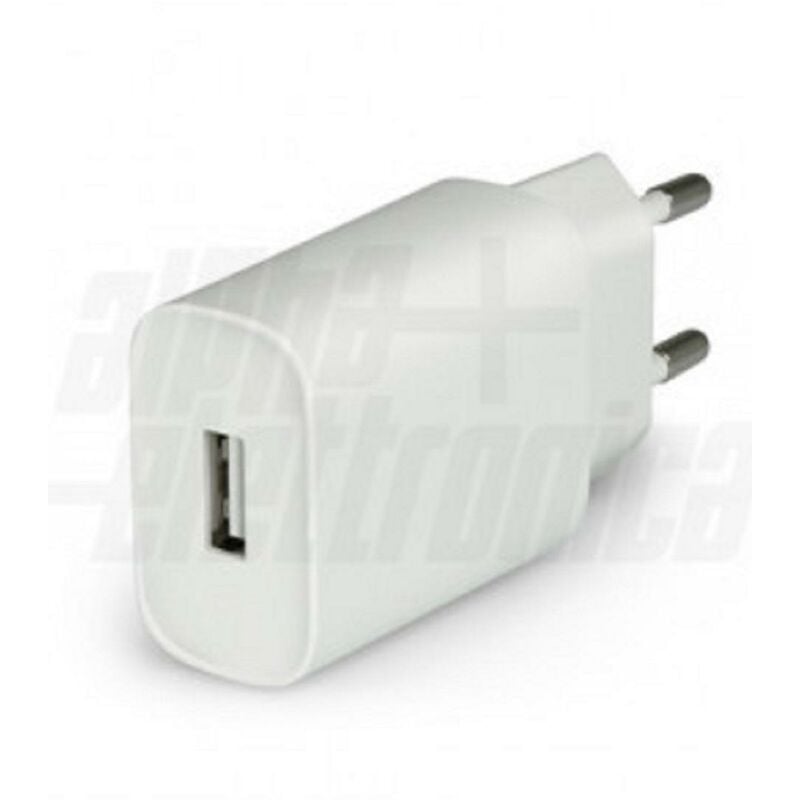 foto del prodotto alpha elettronica alimentatore switch.5v 2.1a 1xusb bianco