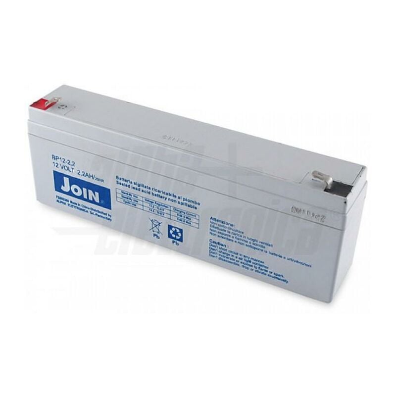 foto del prodotto alpha elettronica batteria al piombo agm 12v 2.2ah faston 4.8