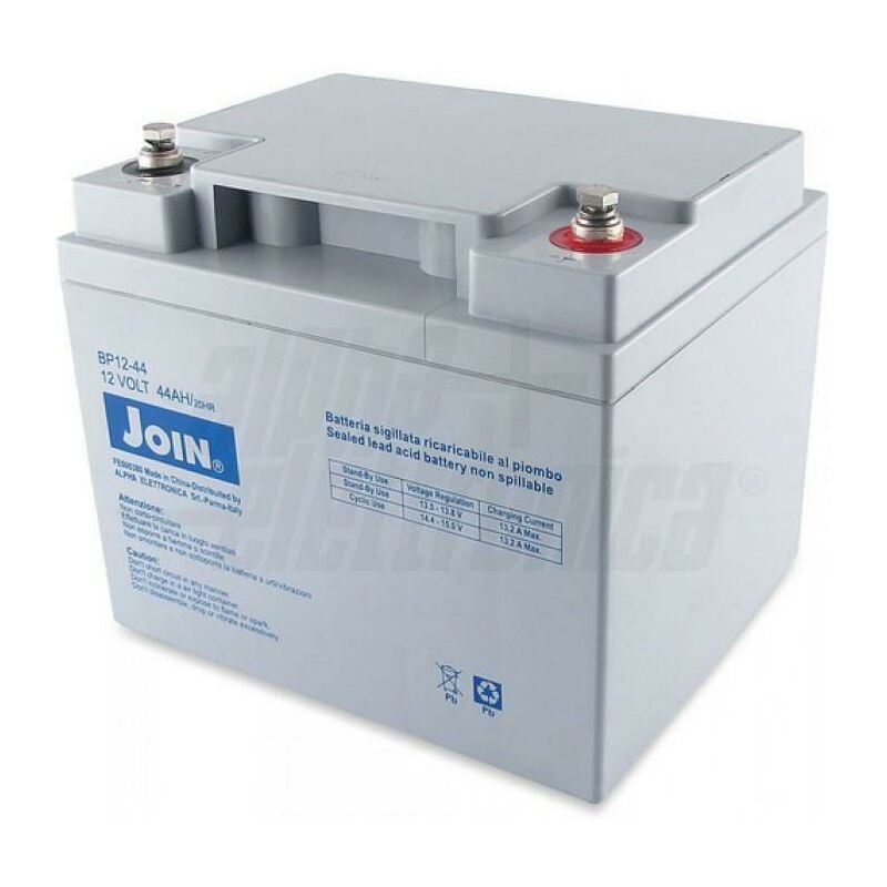 foto del prodotto alpha elettronica batteria piombo agm 12v 44ah fis.vi bp12 44