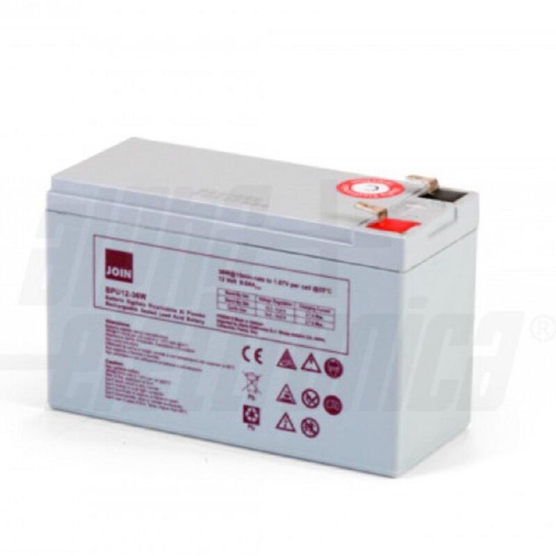 foto del prodotto alpha elettronica batteria piombo vrla 12v per ups 36w 9ah bpu12 36w