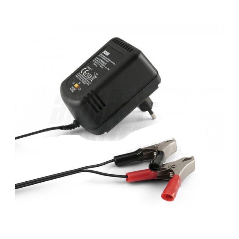 foto del prodotto alpha elettronica carica batterie piombo pb 2 6 12v.600ma con pinze kcp0600 u1