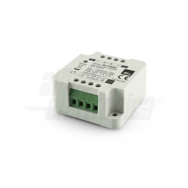 foto del prodotto alpha elettronica dimmer led mono 12 24v 10a puls.min
