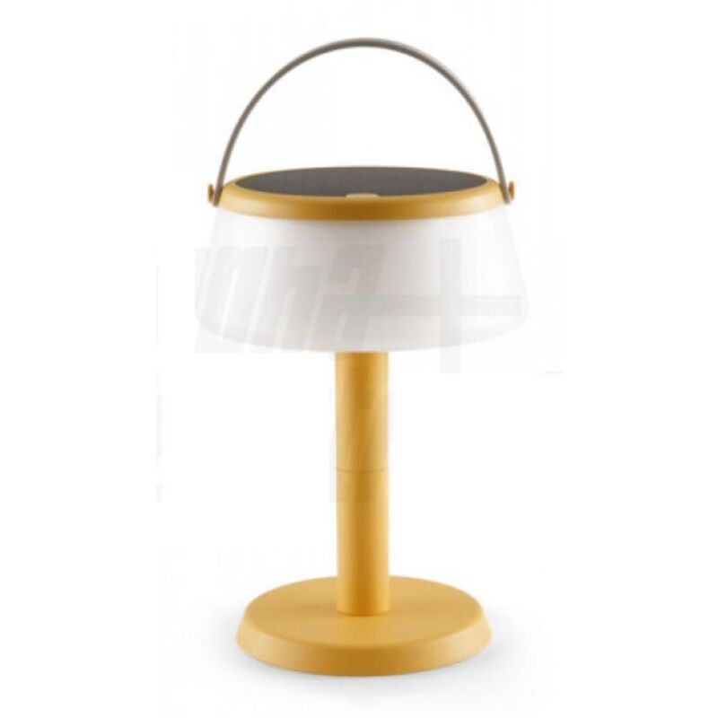 foto del prodotto alpha elettronica lampada decorativa solare 3 in 1 glamp gialla jo453g