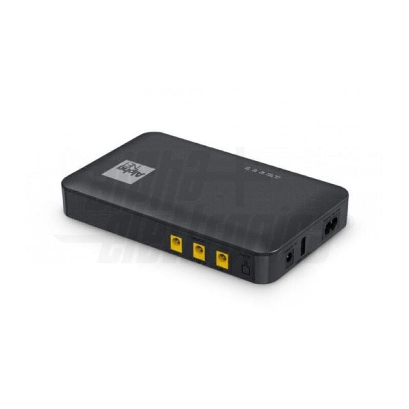 foto del prodotto alpha elettronica - mini ups 30w batteria 8000mah - 2x1 kupsm014