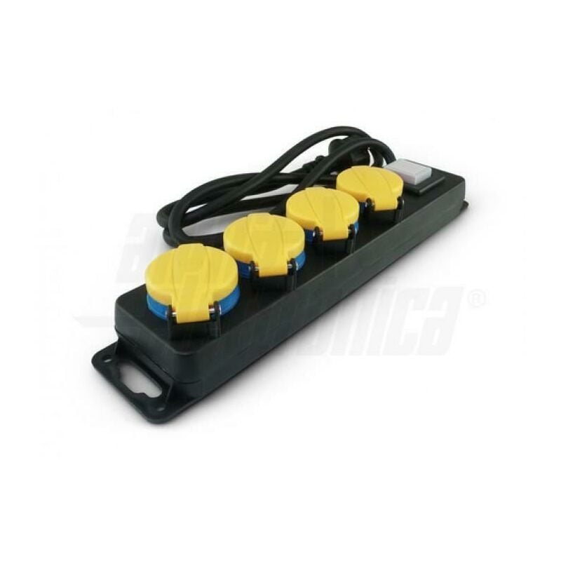 foto del prodotto alpha elettronica presa multipla sp16a a 4pr. 16a int. ip44 int