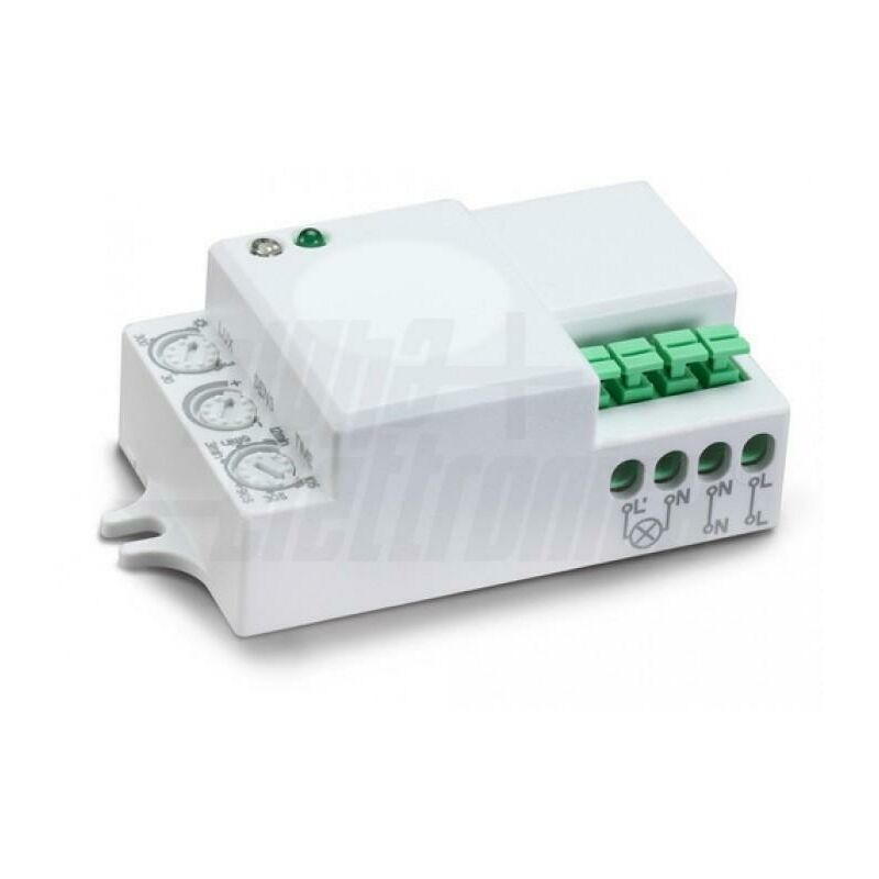 foto del prodotto alpha elettronica sensore di movimento micronde 230vac 4 p
