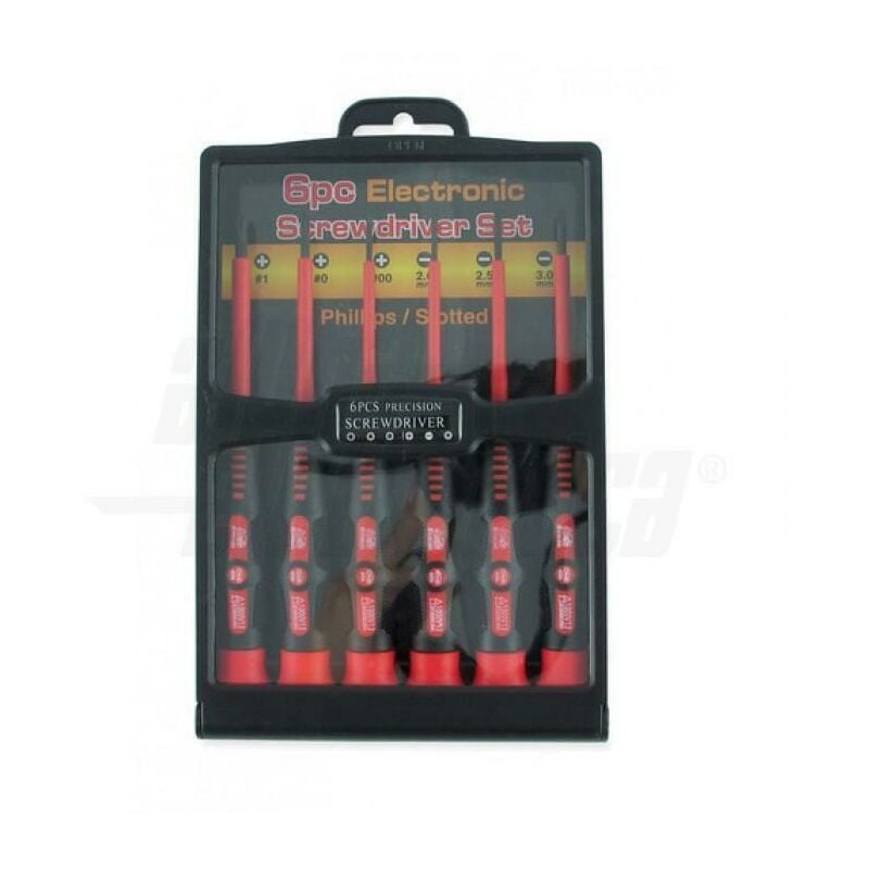 foto del prodotto alpha elettronica set 6 cacciaviti isolati 98 532