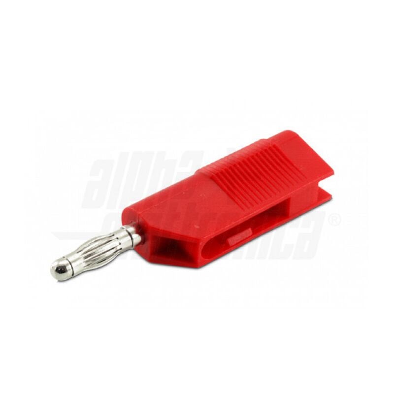 foto del prodotto alpha elettronica spina banana max 32a rosso 20 114 1