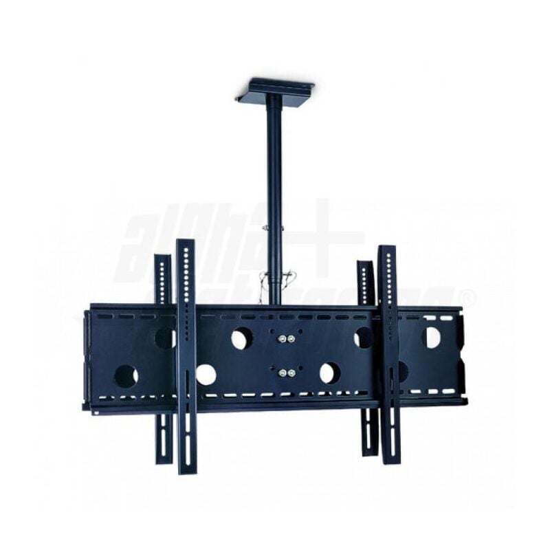 foto del prodotto alpha elettronica supporto tv da soffitto 32 60 pollici per il montaggio di 2 monitor tv su560