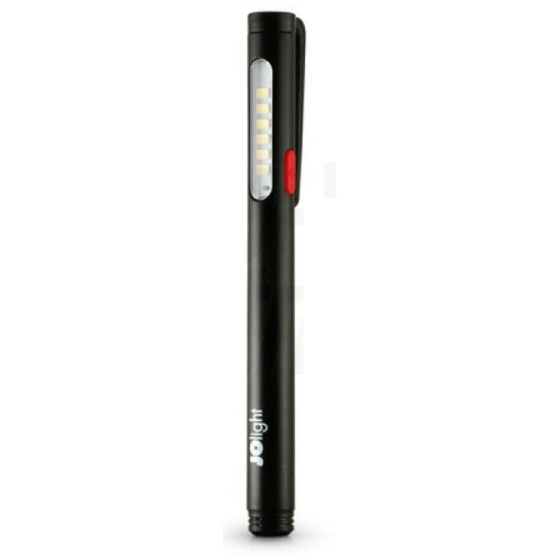 foto del prodotto alpha elettronica torcia a led formato penna a batteria 1,5w serie stilo jo464pw