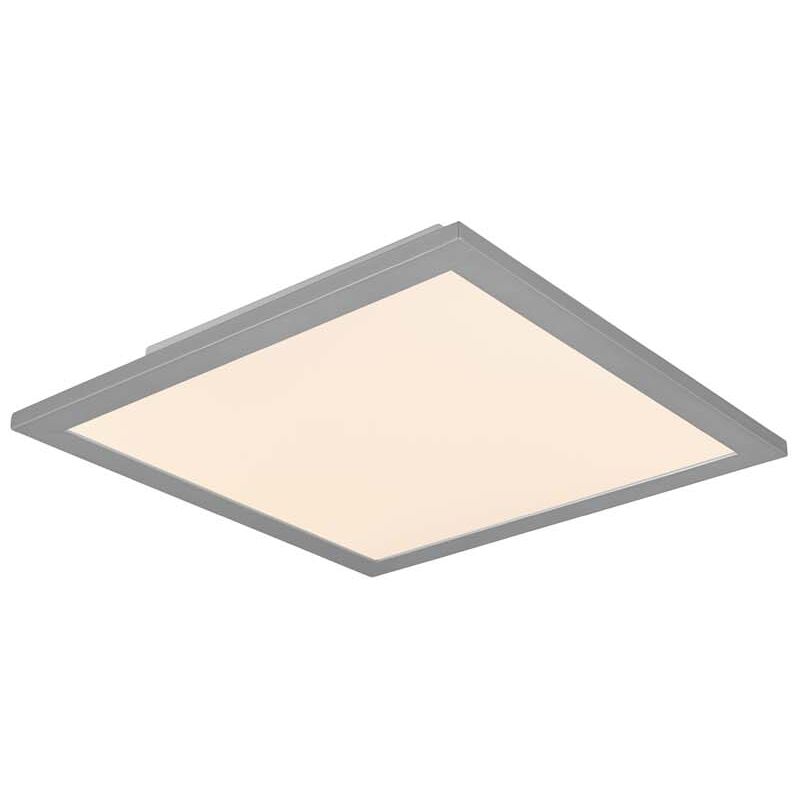 foto del prodotto alpha plafoniera led quadrata bordo alluminio 30x30