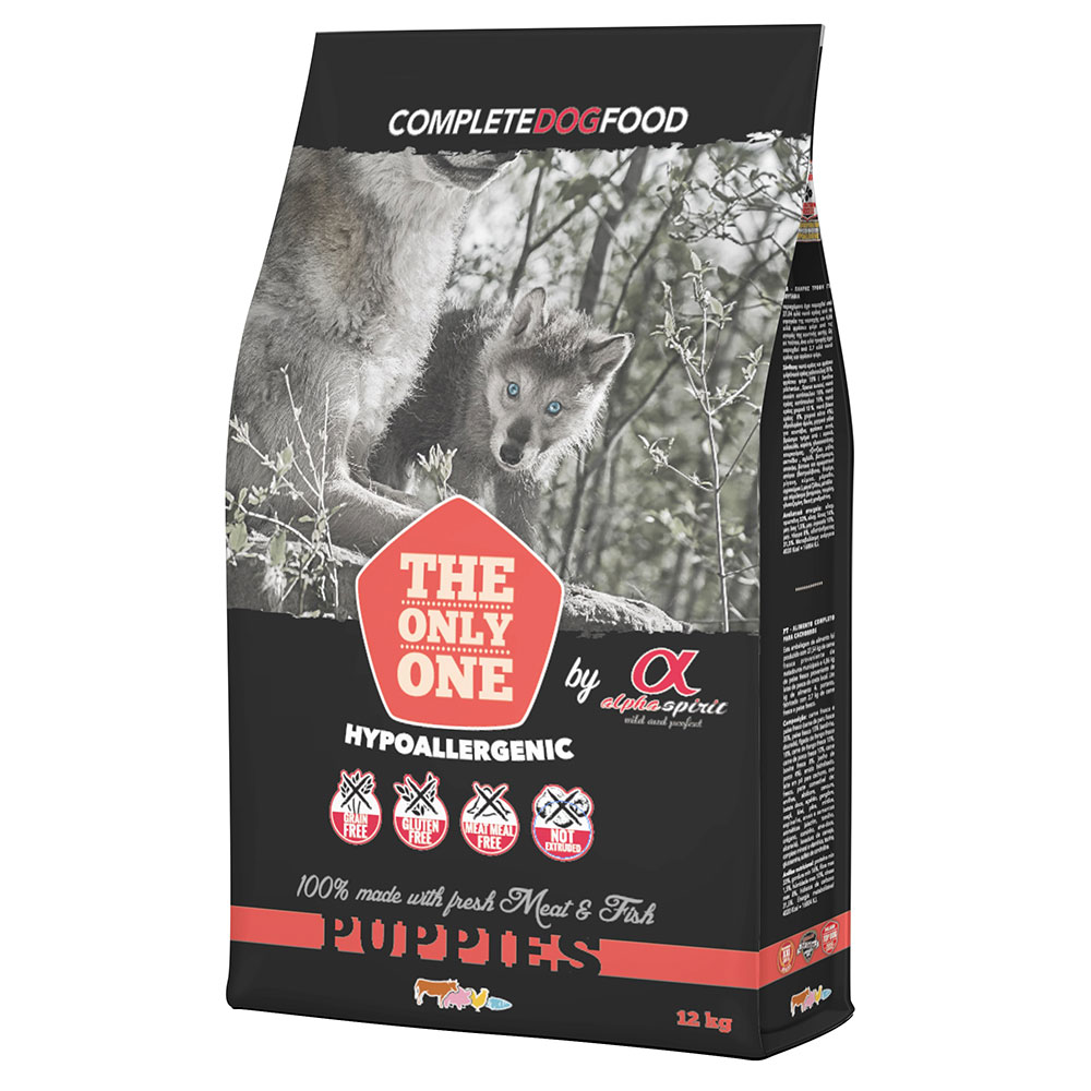 foto del prodotto alpha spirit the only one puppy crocchette 12 kg
