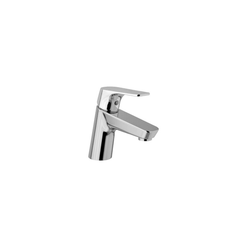 foto del prodotto alpi rubinetterie miscelatore monocomando per lavabo , scarico 1 1 4 in ottone cromato alpi sport plus