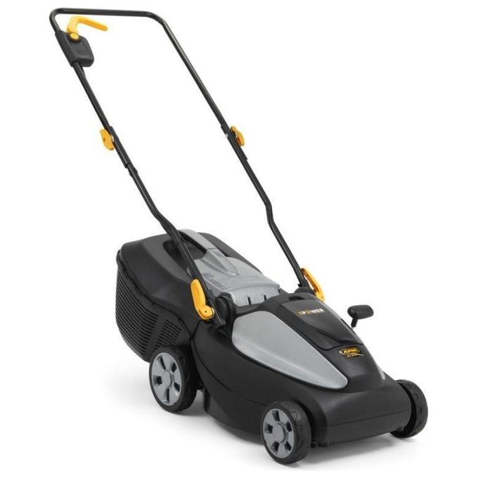 foto del prodotto alpina al1 3420 li kit tagliaerba a spinta batteria nero, grigio, giallo