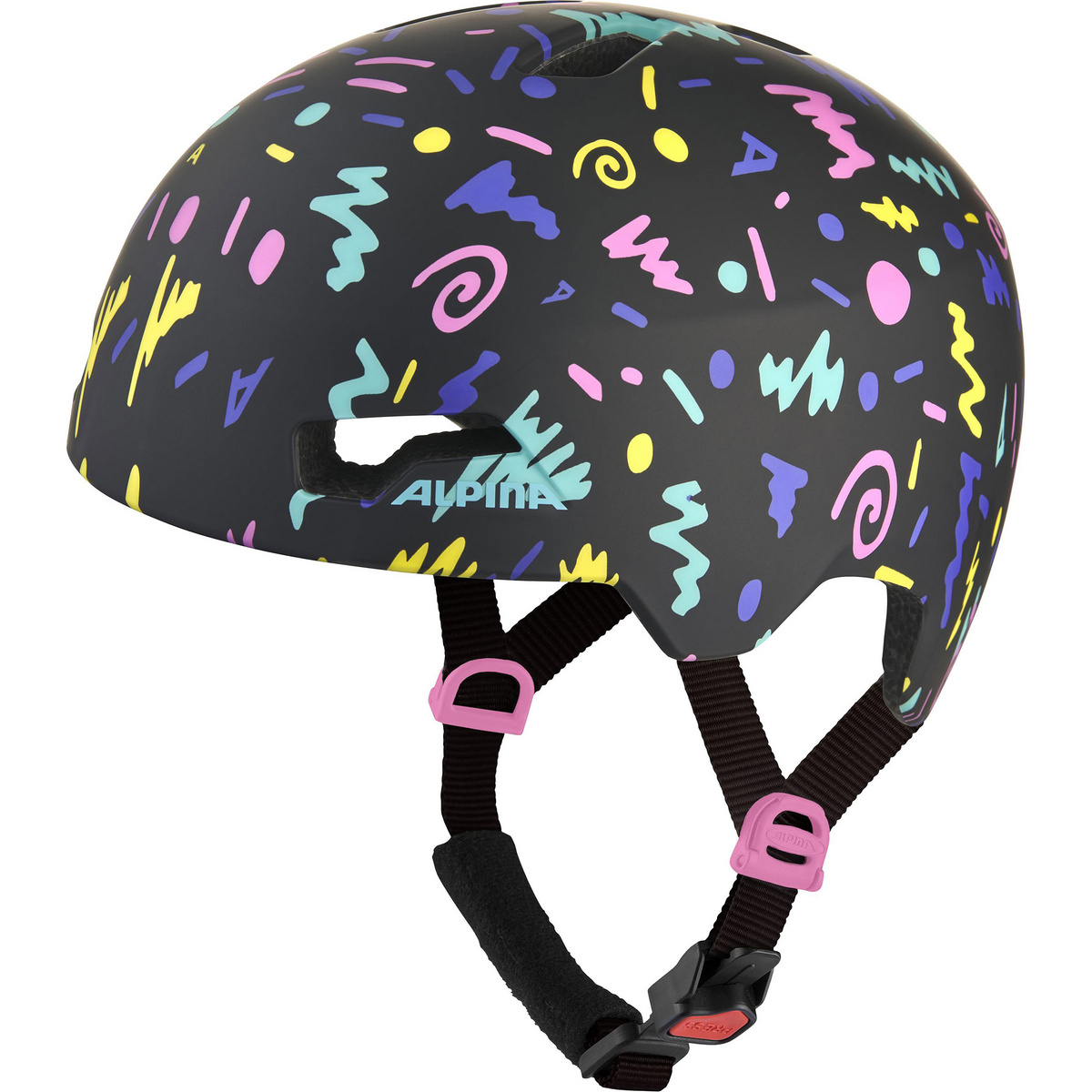 foto del prodotto alpina bambino casco ciclismo hackeny