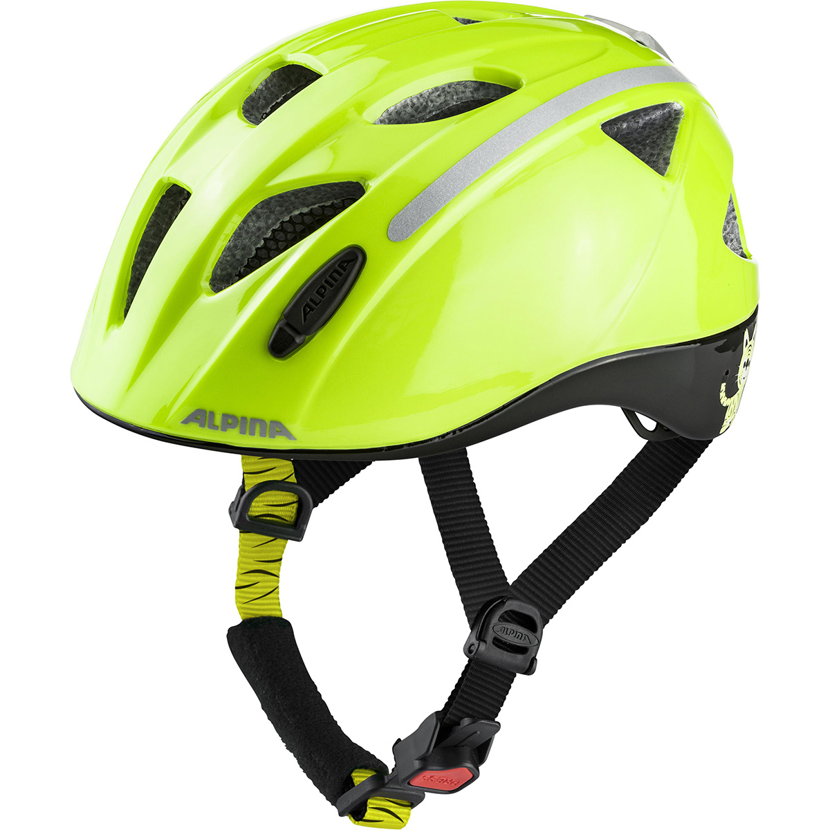 foto del prodotto alpina bambino casco ciclismo ximo flash