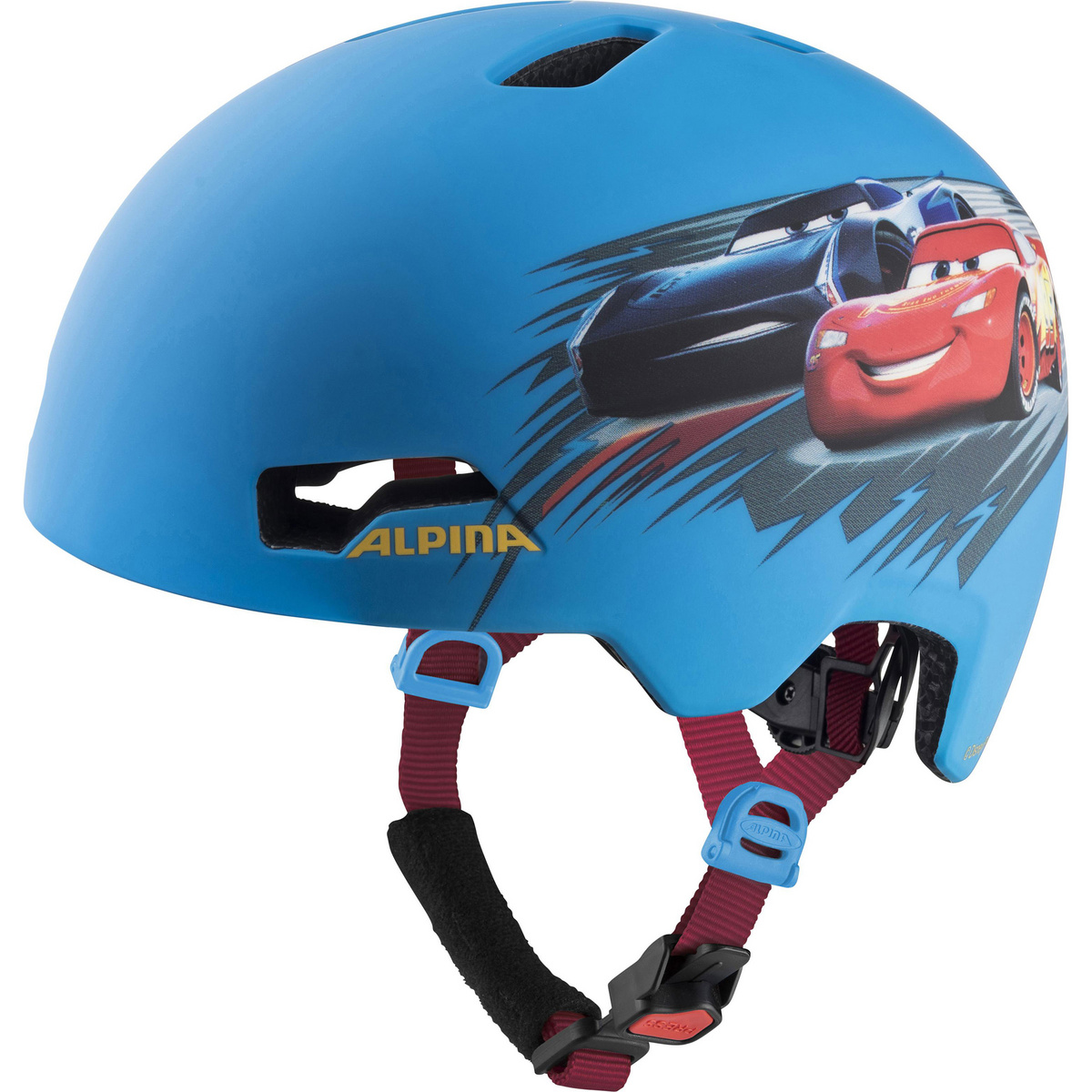 foto del prodotto alpina bambino casco da ciclismo hackney disney