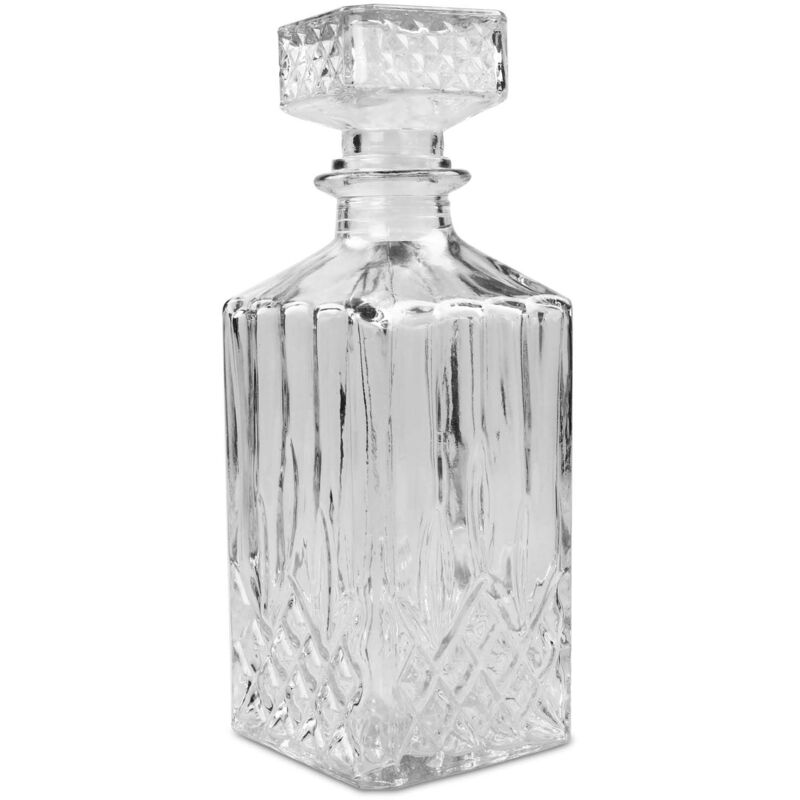 foto del prodotto alpina decanter classico in vetro per whisky, cognac, liquori decanter per whisky bottiglia per whisky circa 800 ml